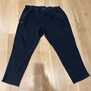 Under Armour Black Silver Jogger Sweat Pants Size 3XL